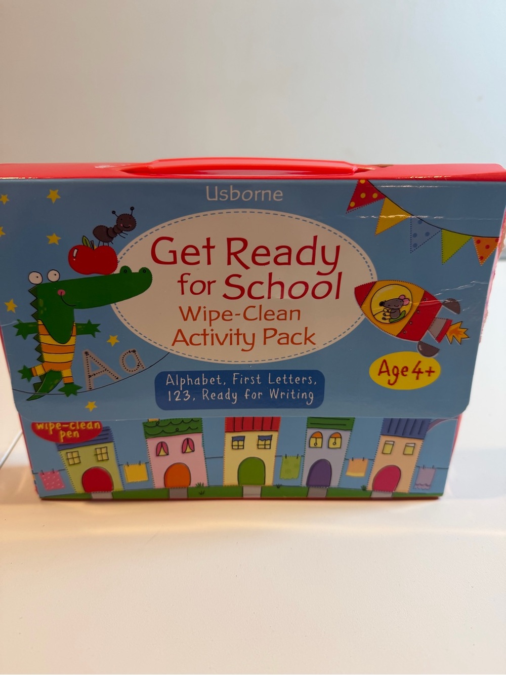 Usborne Get Ready for School Wipe-Clean Activity Pack